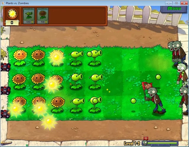 game zombie vs plant download full